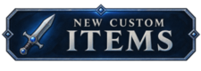 New custom items